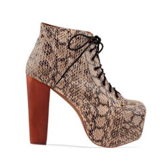Jeffrey Campbell Shoes - Jeffrey Campbell ☻ Lita Exotic Boot ☻ Python